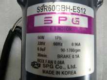 Three-phase servo motor SPG S9R60GBH - ES12 ( S9R60GBH-ES12 ) photo on Industry-Pilot